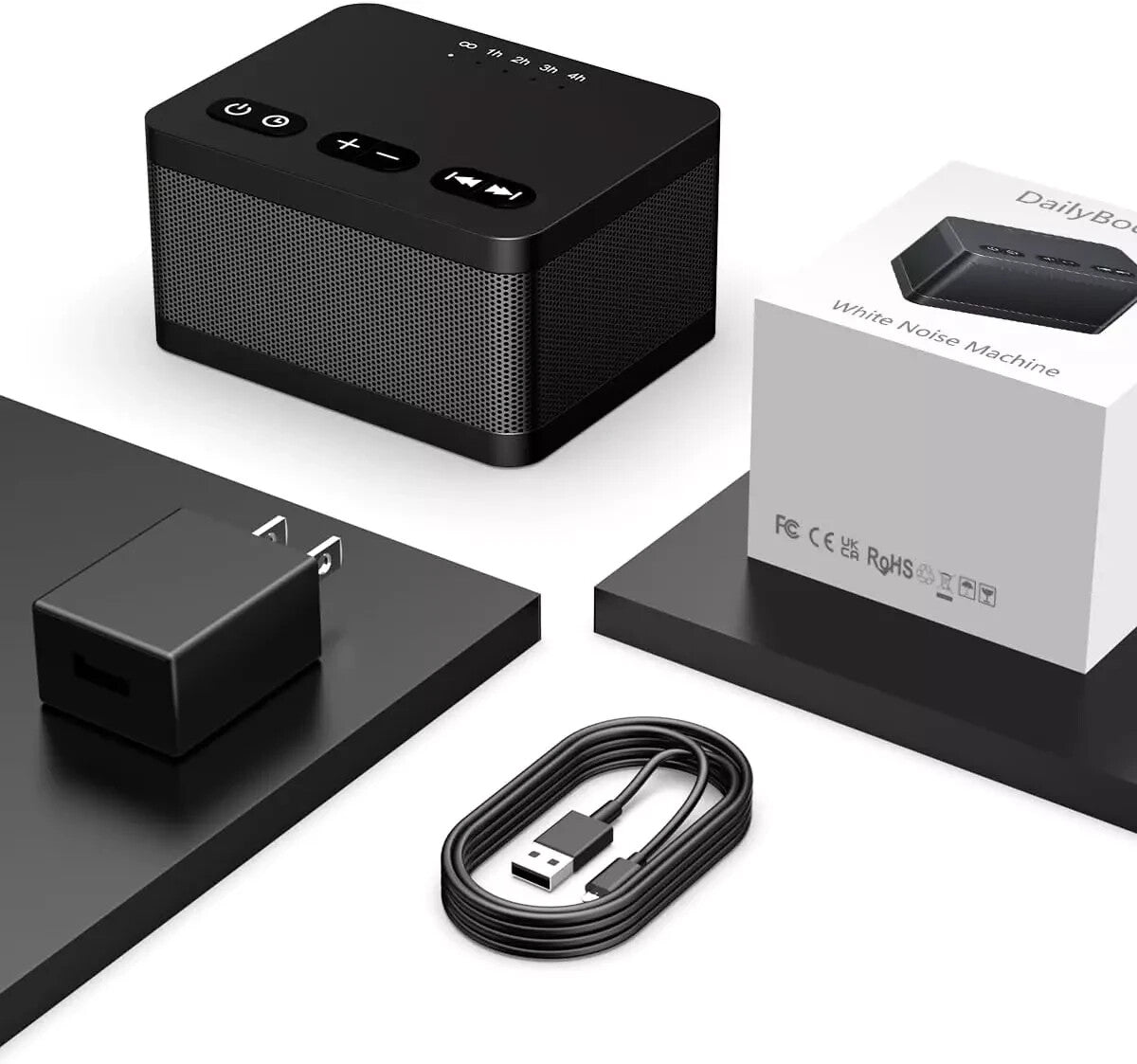 Sound Machine Brown Noise White Noise Machine with 30 Soothing Sounds 36 Levels