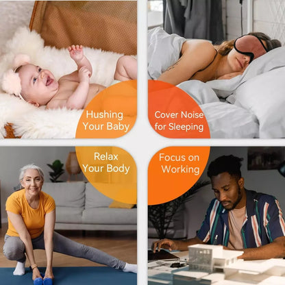 Sound Machine Brown Noise White Noise Machine with 30 Soothing Sounds 36 Levels