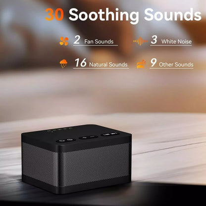 Sound Machine Brown Noise White Noise Machine with 30 Soothing Sounds 36 Levels
